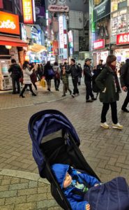 Shibuya with kids